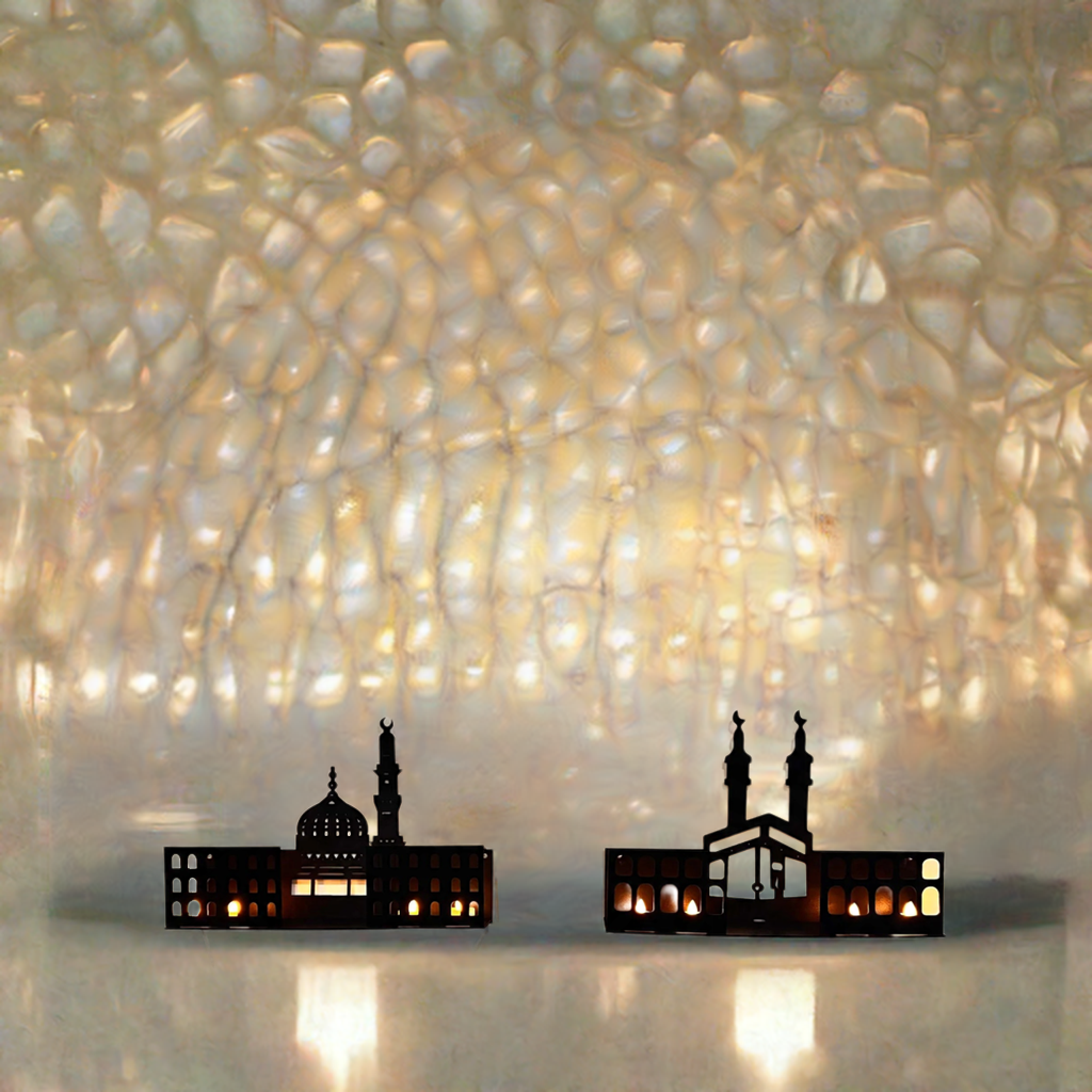 Islamic shelf decor