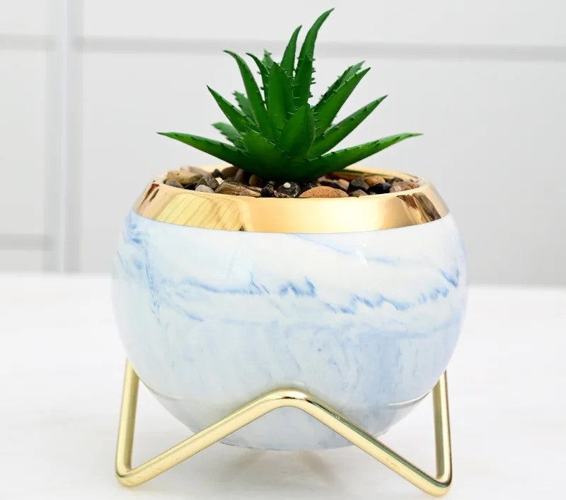 Marble Vase with Stand – Home Decor Gift