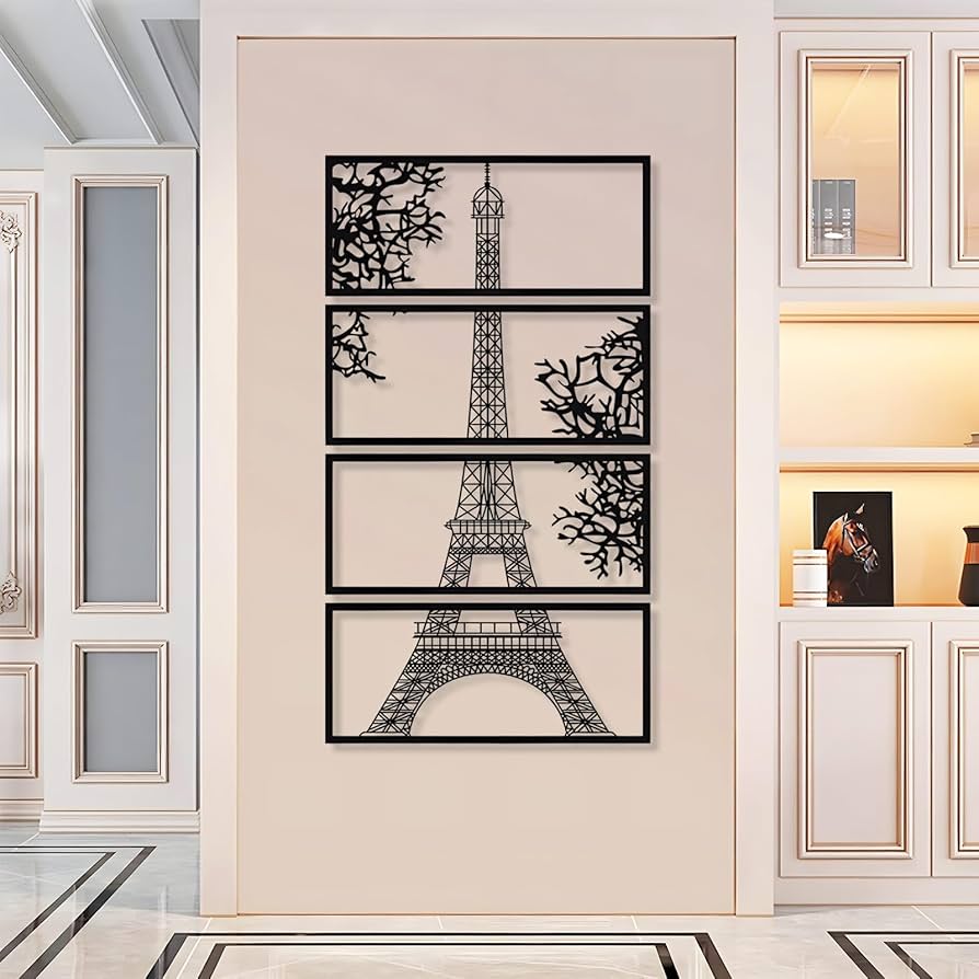 Modern living room wall art