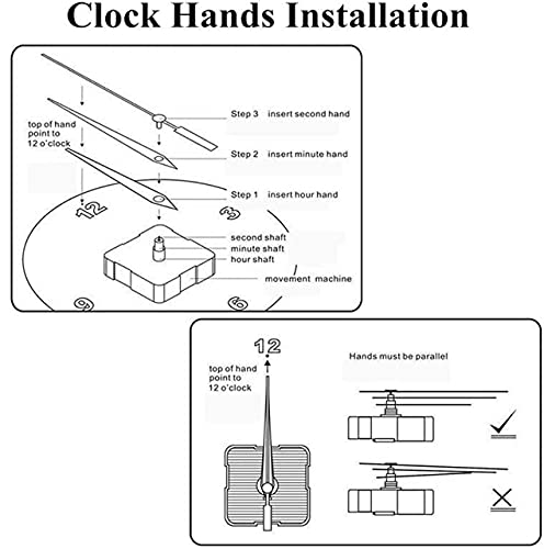 Modern wooden wall art clock