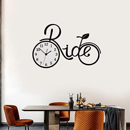 Premium Big Cycle Wall Clock with Rope Light - HBAK Choices
