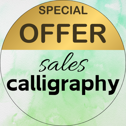 Calligraphy Sale