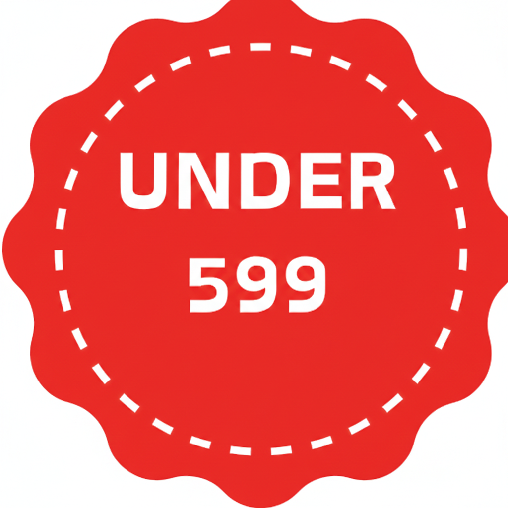 Under Rs. 599