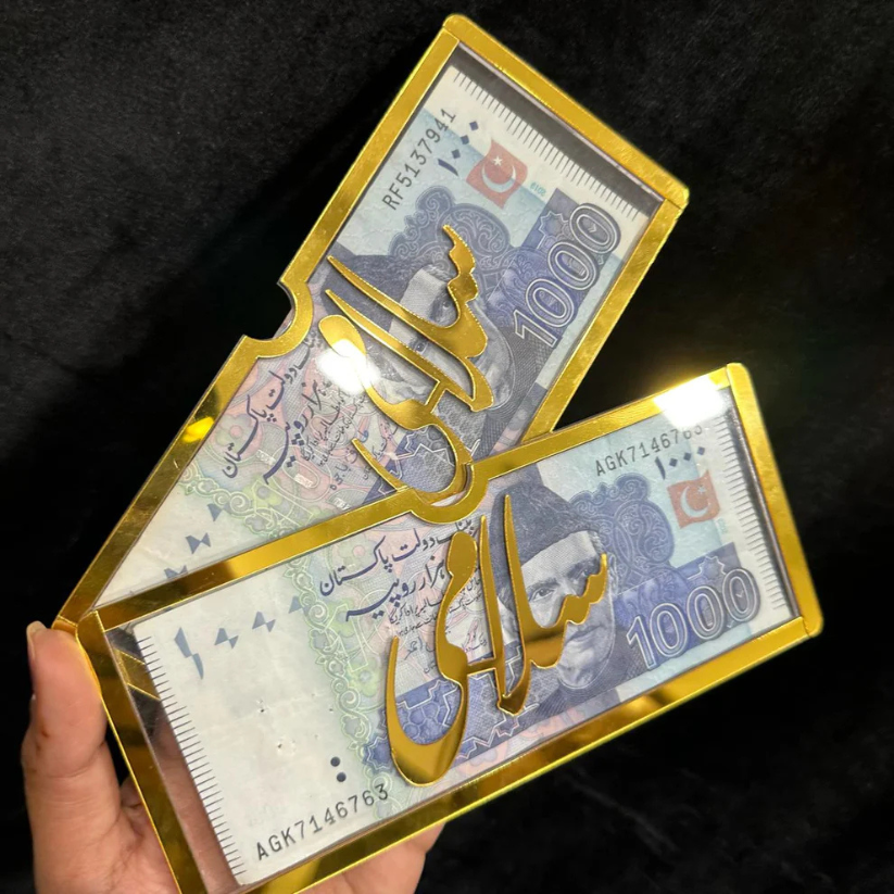 Acrylic Wedding Gift Envelope – Elegant Money Holder (HBAK Choices)