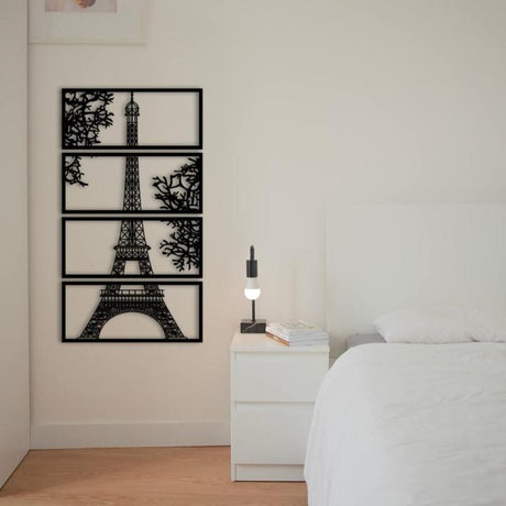 Eiffel Tower metal wall art 