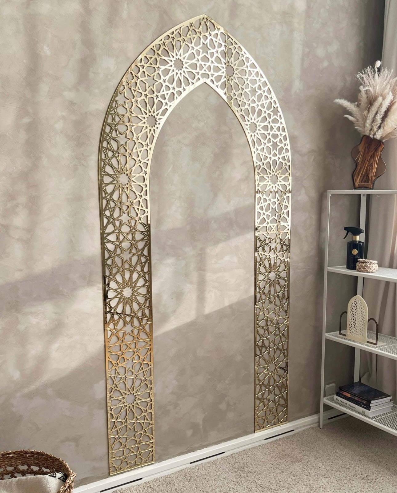 Acrylic Islamic Mehrab Wall Art – Premium Prayer Room Decor