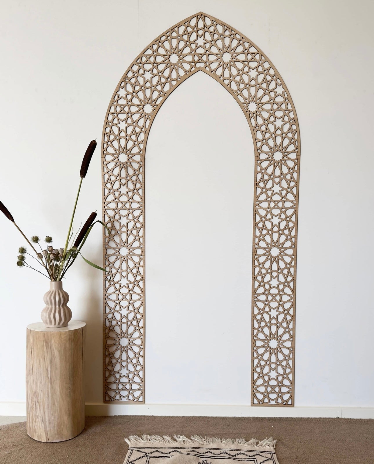 Acrylic Islamic Mehrab Wall Art – Premium Prayer Room Decor