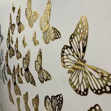 acrylic mirror butterfly