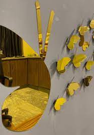 butterfly mirror wall art