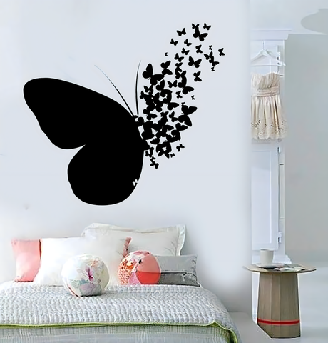 Elegant Butterfly Wall Art, Mini Butterfly Set – MDF wooden & Gold Acrylic