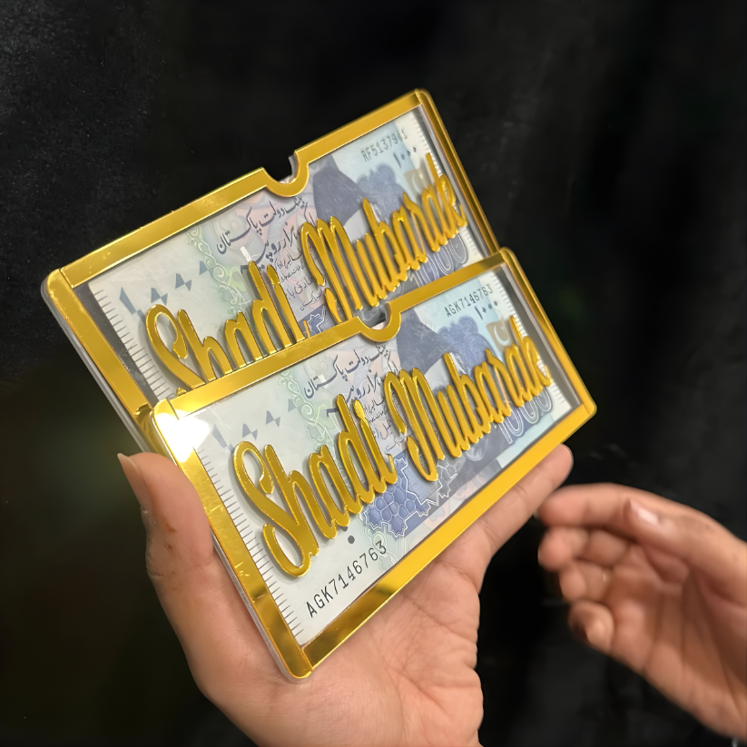 Acrylic Wedding Gift Envelope – Elegant Money Holder (HBAK Choices)