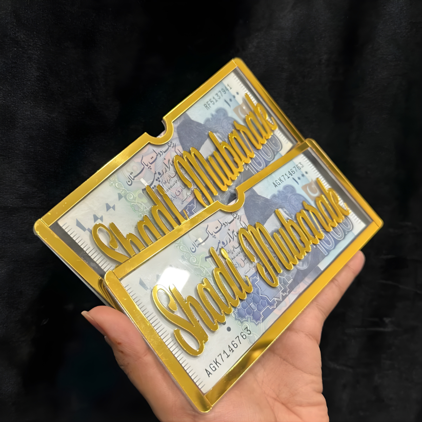 Acrylic Wedding Gift Envelope – Elegant Money Holder (HBAK Choices)