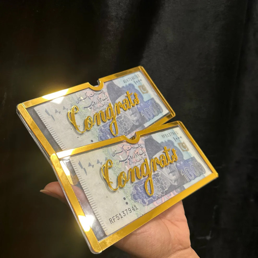 Acrylic Wedding Gift Envelope – Elegant Money Holder (HBAK Choices)