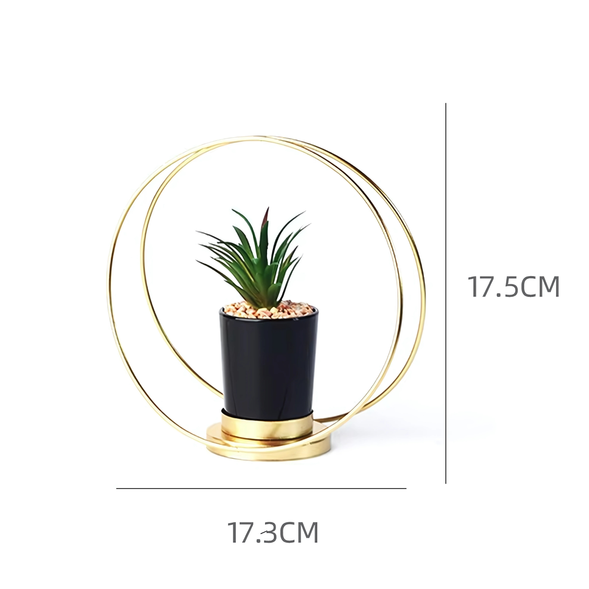 gold planter 