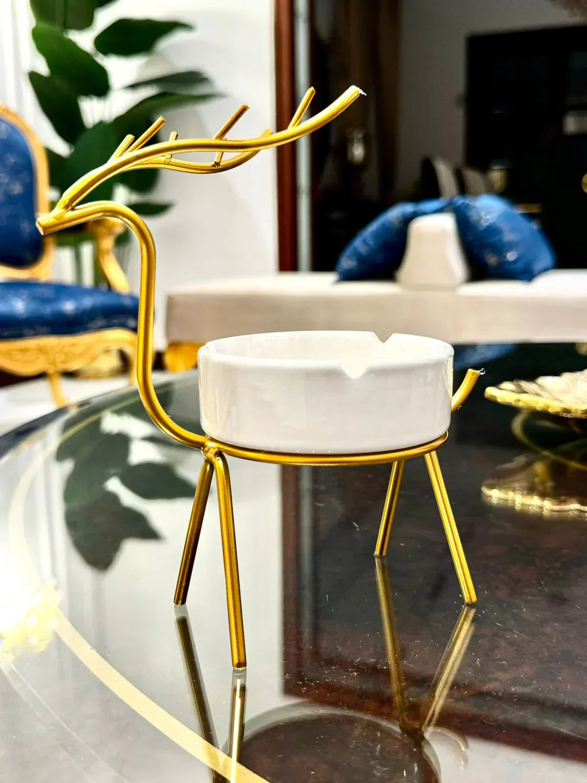 luxurious golden gazelle