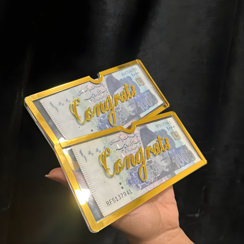 Acrylic Wedding Gift Envelope – Elegant Money Holder (HBAK Choices)
