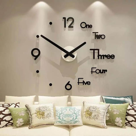 wooden wall clock